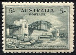 SG 143: 5/- Harbour Bridge