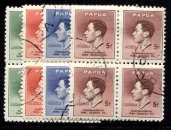 PAPUA SG 154-157: