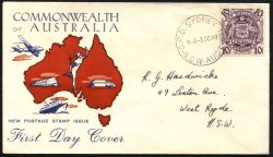 FIRST DAY COVER SG 224b/ACSC 269y: