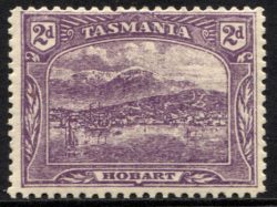 TASMANIA SG 259c: 1911