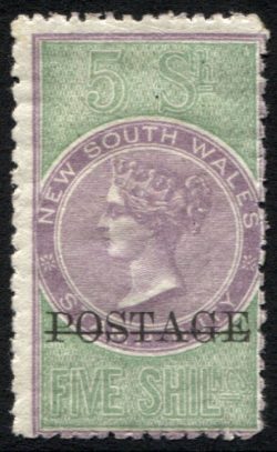 NEW SOUTH WALES SG 238b: 1885