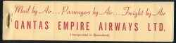QANTAS BOOKLET (circa 1940)