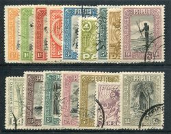 PAPUA SG 130-145: 1932