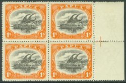 PAPUA SG 81: 1910 Large PAPUA