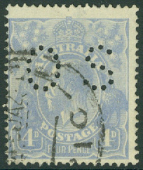 SG O47(a): KGV Single Wmk.