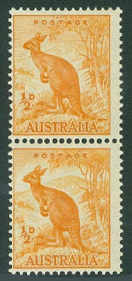 SG 228cb: ½d kangaroo