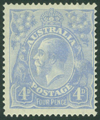SG 65a/ACSC 112(2)ra: KGV Single Wmk.