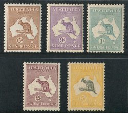 SG 107-111: Small Multiple Wmk