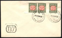 POSTAGE DUE SG D134, D137/ACSC D147y, D151y: