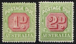 POSTAGE DUE SG D100, D102: