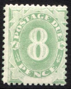 POSTAGE DUE SG D8: 1902