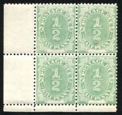 POSTAGE DUE SG D1: 1902