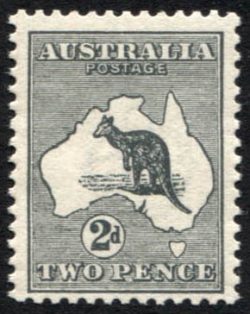 Australia 1937-49 1/2d Kangaroo Block Of 6 x 2 Mint JK8506 