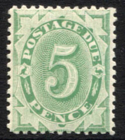 POSTAGE DUE SG D17: 1902/4