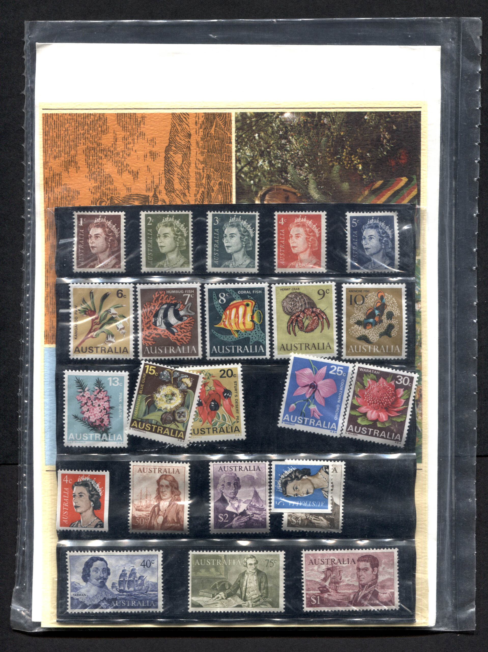 POST OFFICE PACK 1970 Richard Juzwin Stamps