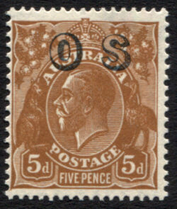 SG O127(shade)/ACSC 127(OS)D: KGV