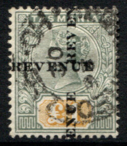 TASMANIA SG F39a: 1900