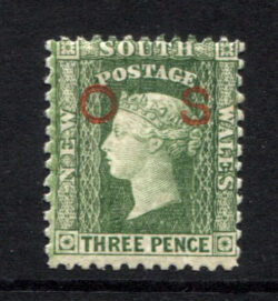 NEW SOUTH WALES SG O22d(var):