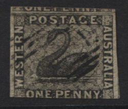 WESTERN AUSTRALIA SG 1: 1854