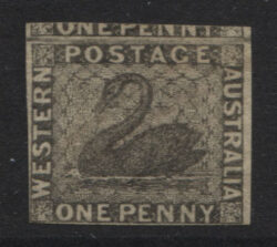 WESTERN AUSTRALIA SG 1: 1854