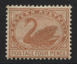 WESTERN AUSTRALIA SG 142a: 1908