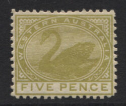 WESTERN AUSTRALIA SG 143a: 1909