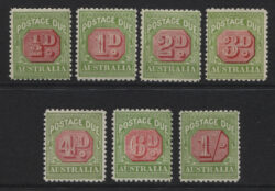 POSTAGE DUE SG D105-D111: