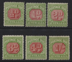 POSTAGE DUE SG D105-D111:
