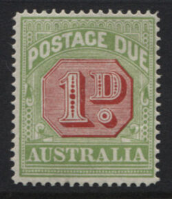 POSTAGE DUE SG D80: 1914