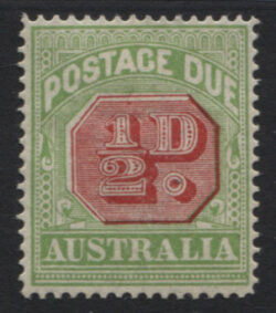 POSTAGE DUE SG D79: 1914