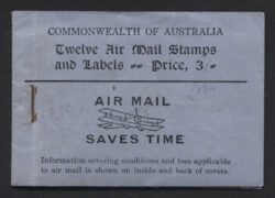 BOOKLET SG SB24: 1929