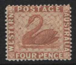 WESTERN AUSTRALIA SG 105: 1888