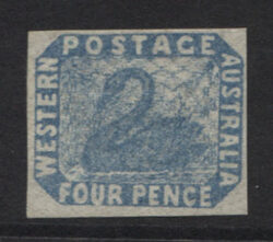 WESTERN AUSTRALIA SG 3i: 1854