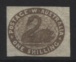 WESTERN AUSTRALIA SG 4b(shade): 1855