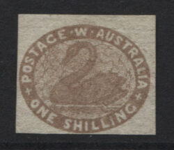 WESTERN AUSTRALIA SG 4c: 1855