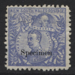 NEW SOUTH WALES SG 264s: 1890