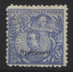 NEW SOUTH WALES SG 264s: 1890
