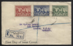 FIRST DAY COVER SG 161-163/ACSC 173y: