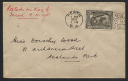 FIRST DAY COVER SG 139/ACSC 144y: