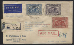 FIRST DAY COVER SG 121/123: