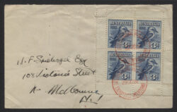 FIRST DAY COVER SG 106a/ACSC 133MSy: