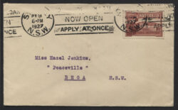 FIRST DAY COVER SG 105/ACSC 132y: