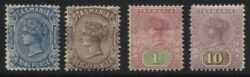 TASMANIA SG 255-258: 1906