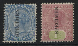 TASMANIA SG 242s-243s: