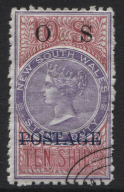 NEW SOUTH WALES SG 037(var)/ASC 47: