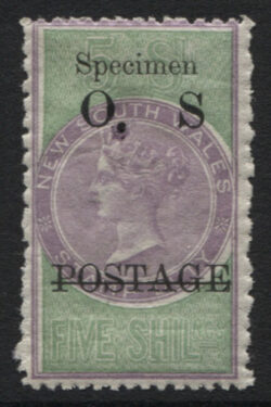 NEW SOUTH WALES SG 035a(var):