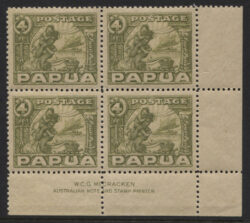 PAPUA SG 135(var): 1932