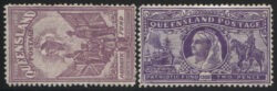 QUEENSLAND SG 263/4: 1900
