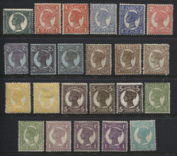 QUEENSLAND SG 231-254: 1897-1908