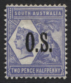 SOUTH AUSTRALIA SG O75: 1895